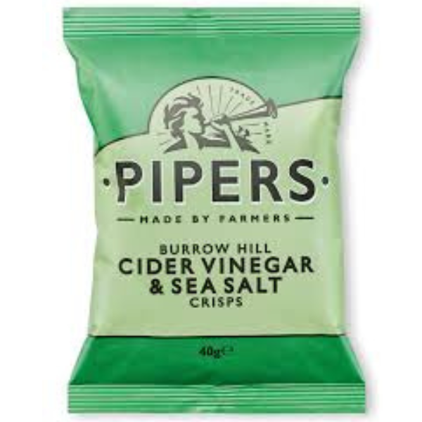 PIPERS Burrow Hill Cider Vinegar & Sea Salt 40g