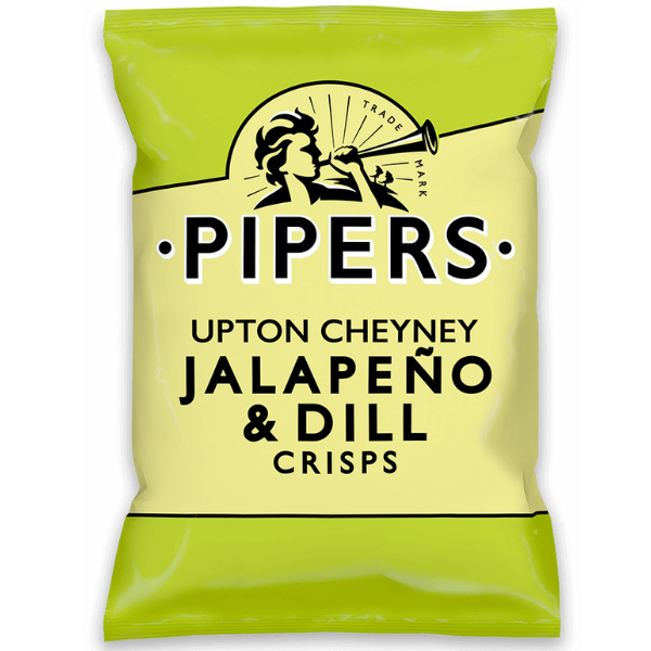 PIPERS Upton Cheyney Jalapeno & Dill 40g