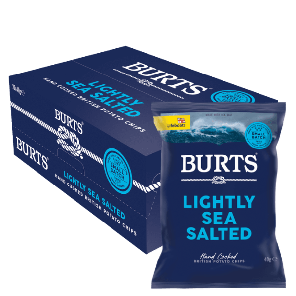 BURTS Sea Salt 20x40g Full Case