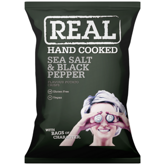 REAL Sea Salt & Black Pepper 35g