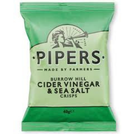 PIPERS Burrow Hill Cider Vinegar & Sea Salt 40g