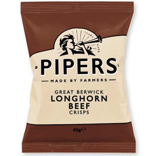 PIPERS Great Berwick Longhorn Beef 40g