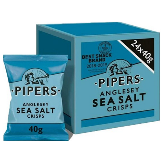 PIPERS Anglesey Sea Salt 24x40g Full Case