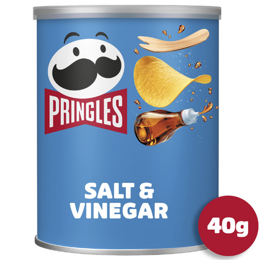 PRINGLES - Salt & Vinegar 40g