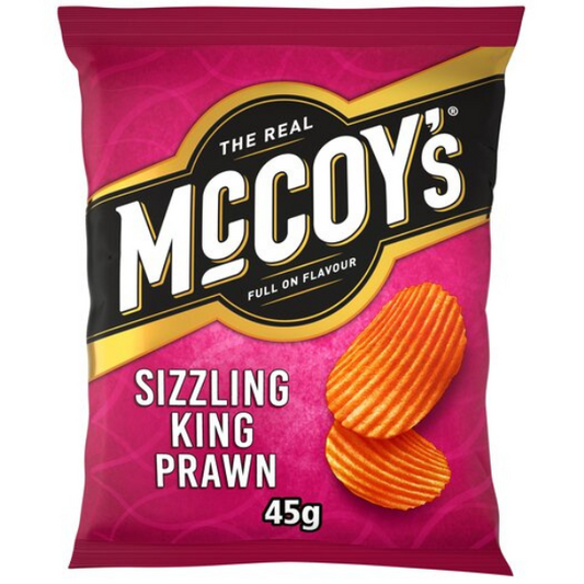 McCOYS Sizzling King Prawn 45g